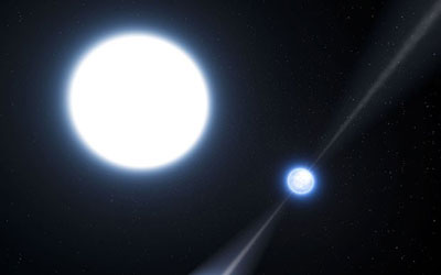 Descoberta de par de estrelas refora teoria da Relatividade de Einstein