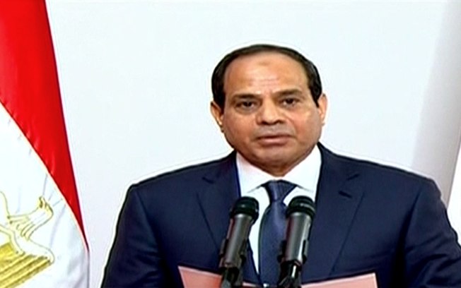 Ex-chefe do Exrcito toma posse como novo presidente do Egito