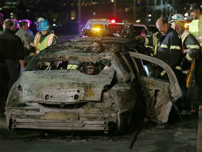 EUA: Incndio em limusine mata noiva e 4 amigas a caminho de festa