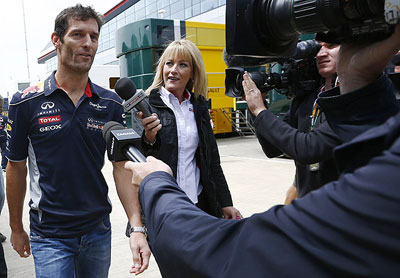 Webber assina com a Porsche e deixar F1 em 2014