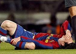 Messi tem mesmo problema pela quarta vez