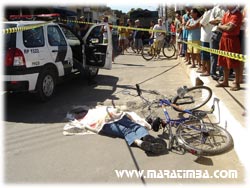 Atropelamento fatal em Maratazes