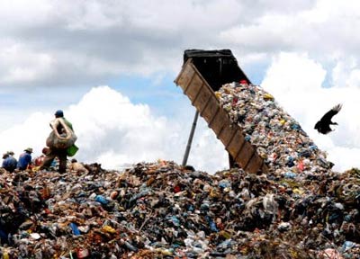 O lixo continua fazendo parte dos problemas de Maratazes
