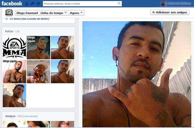 Presos postam fotos no Facebook de dentro do maior presdio do RN