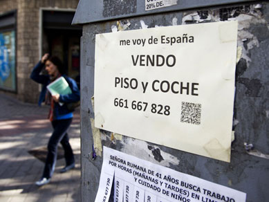 Sem emprego na crise, profissionais qualificados deixam a Espanha