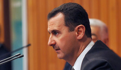 Assad diz que Sria vai se defender de qualquer agresso