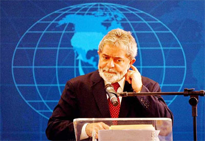 Para Lula, crise  o momento para fechar acordo de Doha