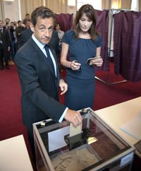 Frana: vitria clara da UMP de Sarkozy