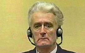 Karadzic comparece ao tribunal e pede mais tempo
