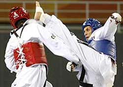 Taekwondo: seleo disputa Aberto de Hamburgo
