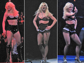 Britney Spears cantou apenas uma msica em show de estreia