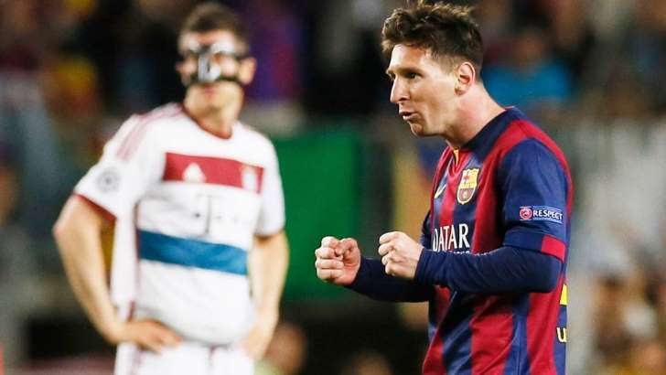 Aps show de Messi, desfalcado Bayern tenta milagre contra o