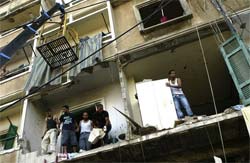 Forte exploso atinge prdio residencial no norte do Lbano