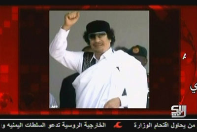 Kadhafi diz que situao da Lbia  uma farsa