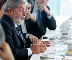 Lula se rene com conselheiros do CDES