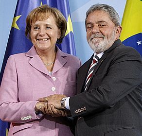 Merkel e Lula atuaro por acordo na cpula de Copenhague 