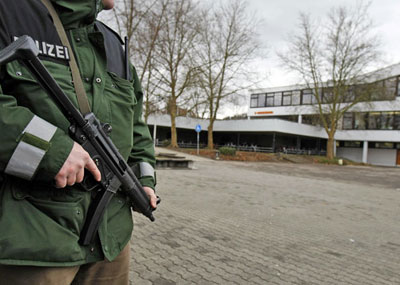Sobe para 17 o nmero de mortos aps tiroteio em escola na Alemanha