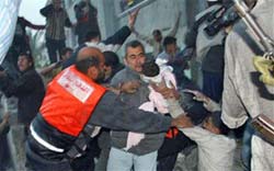 Gaza tem o dia mais sangrento desde 2005
