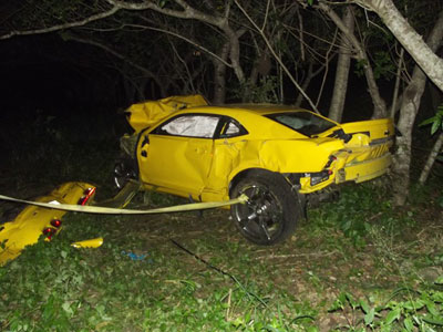 Homem morre em acidente com carro de luxo na BR-230 na Paraba