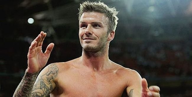 Jogador de futebol David Beckham completa 40 anos