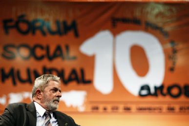 Lula diz que Frum Econmico Mundial no tem mais o mesmo glamour` 