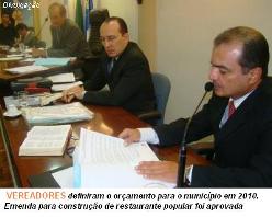 Cmara de Cachoeiro aprova Oramento para 2010