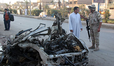 Srie de atentados deixa pelo menos 8 mortos e 23 feridos no Iraque  