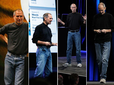 Na moda, Steve Jobs ficou conhecido por look nico