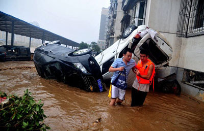 Tempestades causam 13 mortes na China