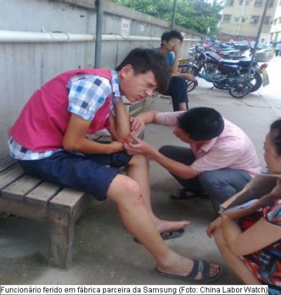 Fornecedora da Samsung explora trabalho infantil na China