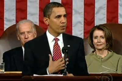 Em discurso, Obama promete Amrica mais forte aps crise