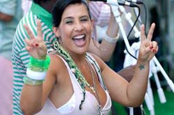 Carnaval traz alegria para Scheila Carvalho.