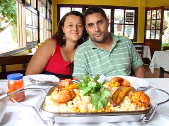 Casal quer jambalaya como prato tpico de Maratazes