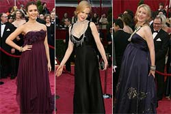 As grvidas glamourosas no Oscar 2008