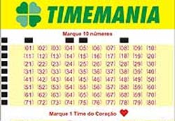 Timemania rende R$ 30 mil a times grandes