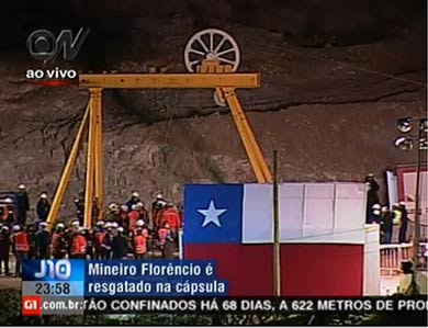 Mineiro Florencio  resgatado no Chile