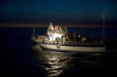 Mais de 200 pessoas desaparecidas no Mediterrneo