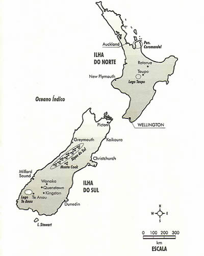 Terremoto de 7,2 graus atinge ilha da Nova Zelndia 