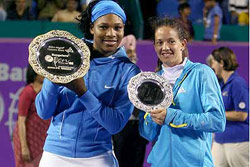 Serena  campe do WTA de Bangalore