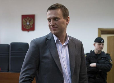 Principal opositor de Putin  condenado a cinco anos de priso