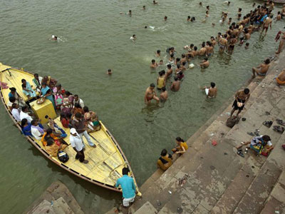 ndia se mobiliza para salvar o rio Ganges