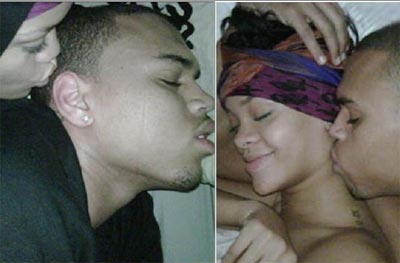 Caem na rede fotos ntimas de Rihanna e Chris Brown