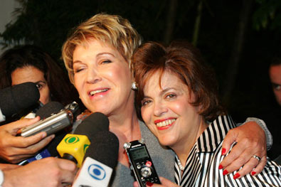 Dilma  recebida por Marta como candidata em jantar em SP