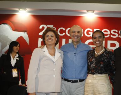 No 1 debate, Serra, Dilma e Marina trocam cutucadas  