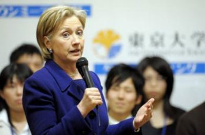 Hillary Clinton prope paz a Pyongyang 