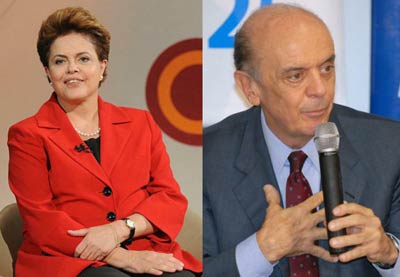 Na TV, Dilma e Serra defendem valores cristos